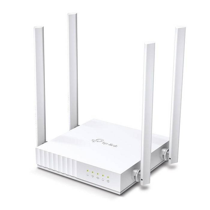 TP-Link Routeur Wi-Fi 4G Dual-Band (2,4 GHz / 5 GHz) Fast Ethernet avec Antennes - Blanc