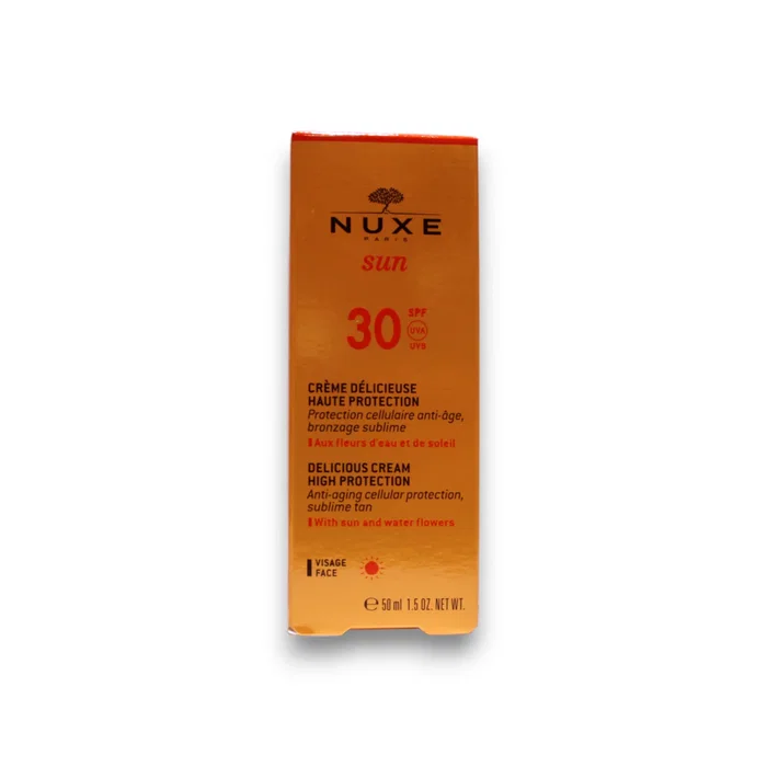 Nuxe Sun Delicious Crème solaire visage SPF 30, 50 ml