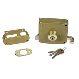 WOLFPACK LINEA PROFESIONAL Serrure S7 / 4125 100HB Droite avec Cylindre 50 mm