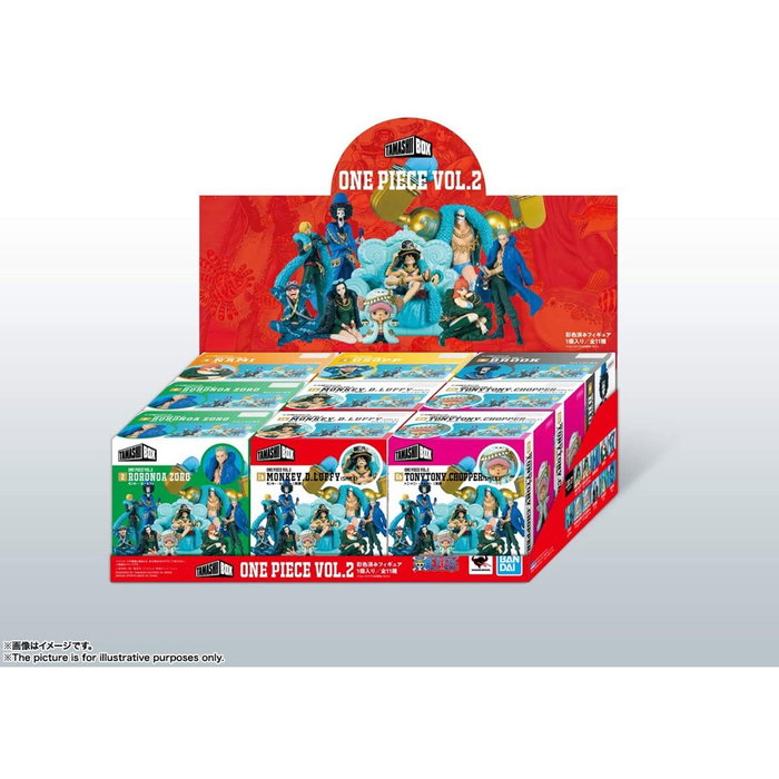 Tamashii Nations Pack de 9 figurines One Piece Volume 2