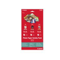 Canon VP-101 Pack Papier Photo Canon - 10 feuilles GP-501 10x15, 5 feuilles PP-201 10x15, 5 feuilles SG-201 10x15