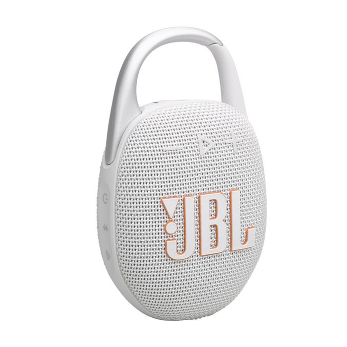 JBL Clip 5 Enceinte Sans Fil Portable Bluetooth Blanc