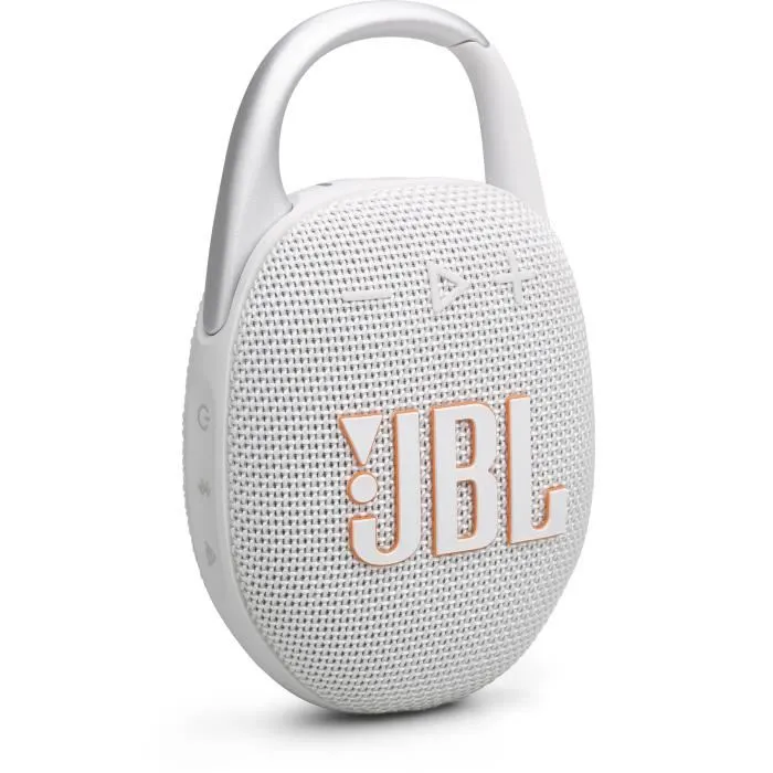 Haut-parleurs bluetooth JBL JBLCLIP5WHT Blanc Gris 7 W Haut-parleurs bluetooth JBL JBLCLIP5WHT Blanc Gris 7 W