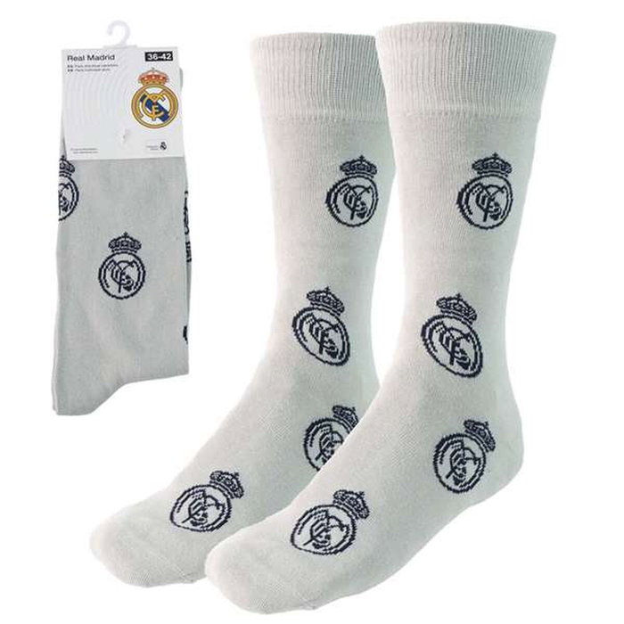 Real Madrid C.F. Chaussettes Gris Taille unique Real Madrid C.F. Chaussettes Gris Taille unique