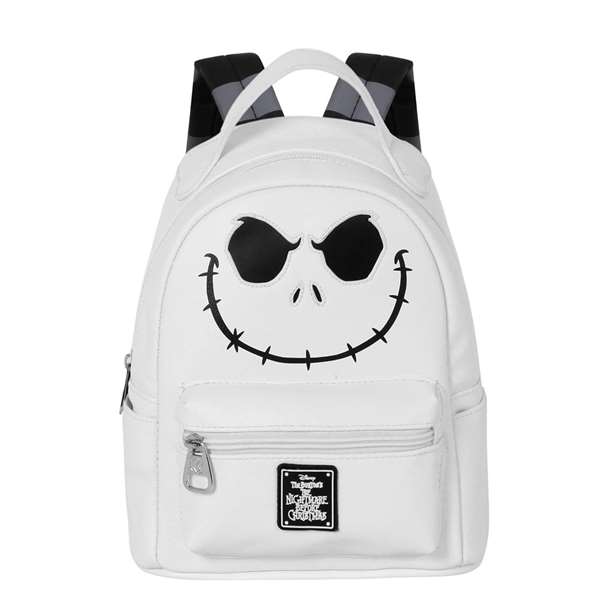 Karactermania Sac à dos Heady Bone L'Étrange Noël de Mr. Jack Disney Blanc
