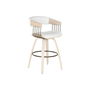 Tabouret Home ESPRIT Blanc Bois 51,5 x 47,5 x 94,5 cm