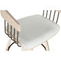 Tabouret Home ESPRIT Blanc Bois 51,5 x 47,5 x 94,5 cm