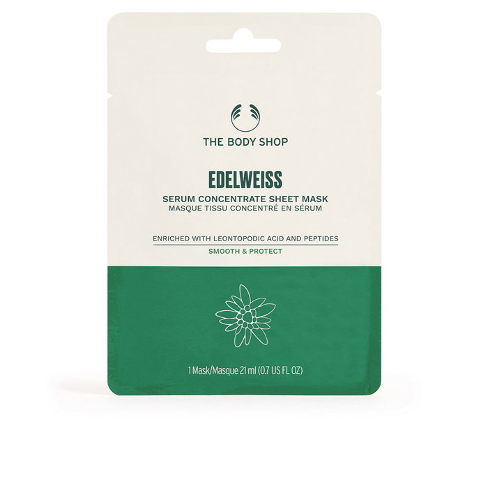 The Body Shop Masque Tissu Concentré Sérum Edelweiss 1 u The Body Shop Masque Tissu Concentré Sérum Edelweiss 1 u