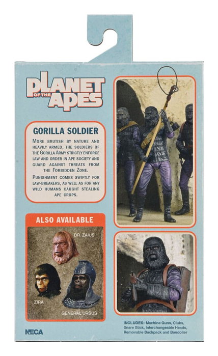 NECA La Planète des singes figurine Ultimate Gorilla Soldier 18 cm