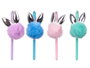 Pincello Stylo à Pompon Lapin Assortis Couleurs Aléatoires 7 x 19 x 4.5 cm (Set de 24)