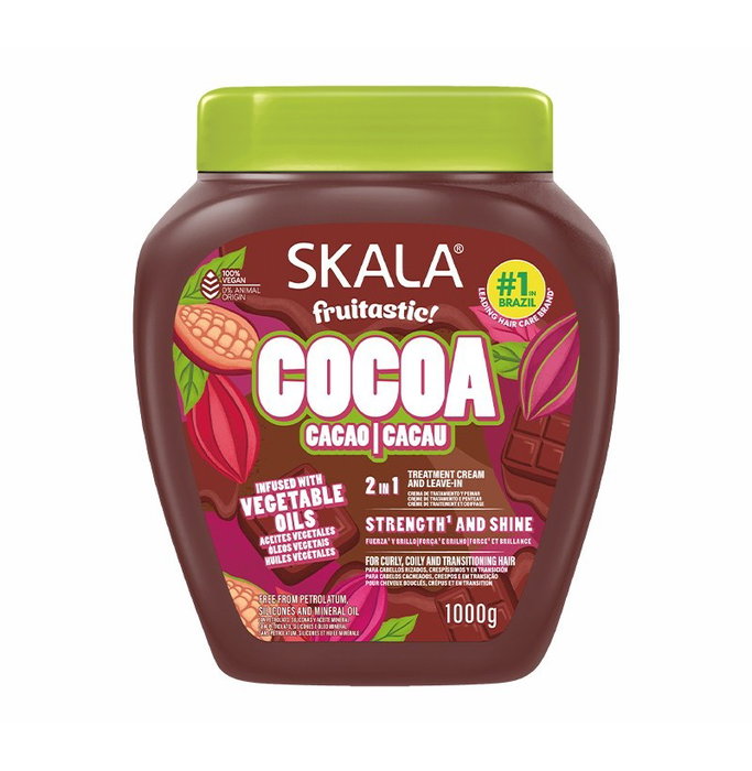 Skala Crème Conditionneuse Cacau 2 en 1 1000 ml Skala Crème Conditionneuse Cacau 2 en 1 1000 ml