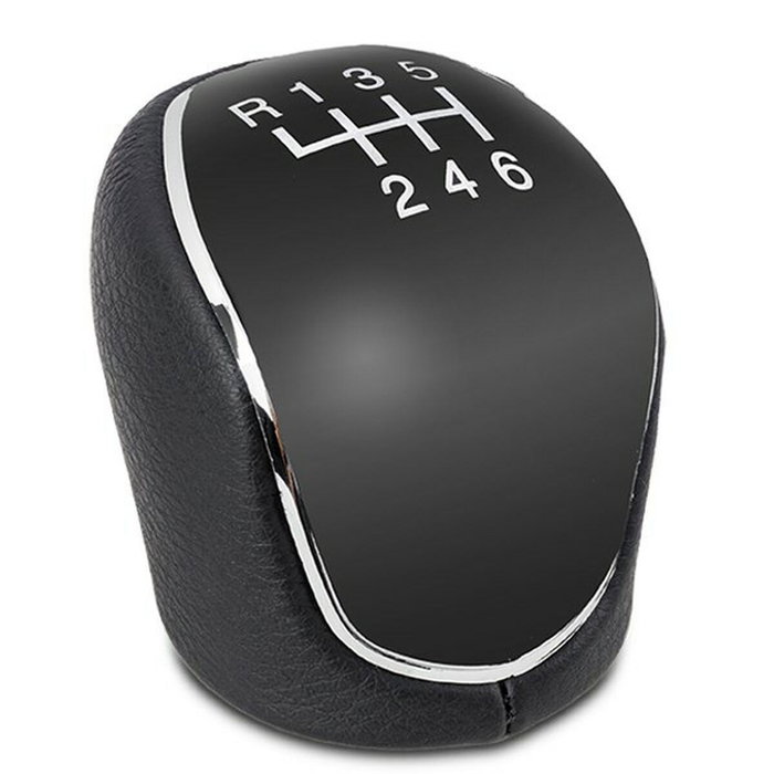 Pomo POM40146V6 - Pomo de levier de vitesses 6 vitesses pour Ford Mondeo Mk3 Mk4, Focus Mk2 Mk3, S-Max, C-Max, Kuga