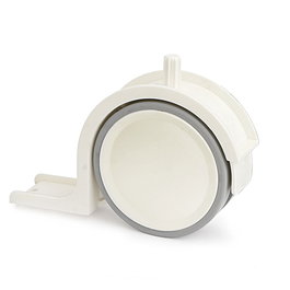 Q&Q SP35 Rueda Nido Toscanacon Roue à Bande Remplie en Plastique, Sans Frein, Blanc