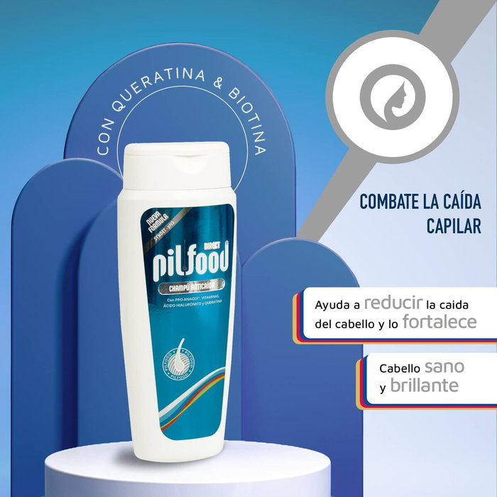 Pilfood DIRECT Shampooing antichute 200 ml Pilfood DIRECT Shampooing antichute 200 ml