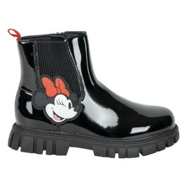 Minnie Mouse Bottes de pluie casual pour enfants Noir Taille 32