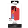 BBC Coque MagSafe iPhone 17 en silicone rouge - Protection élégante et compatible MagSafe