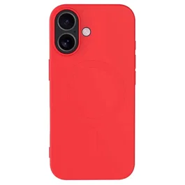 BBC Coque MagSafe iPhone 17 - Silicone - Rouge