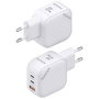 Chargeur mural Aisens ASCH-65W3P026-W Blanc Multicouleur 65 W