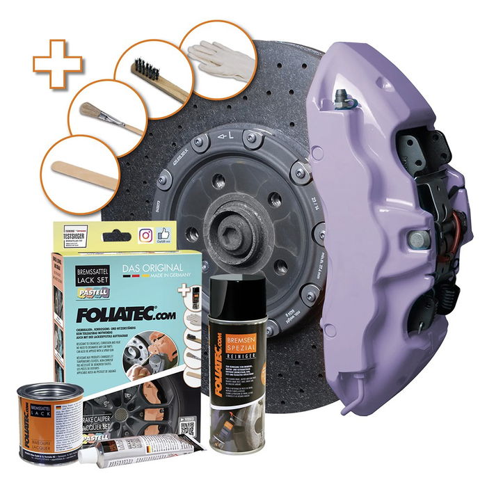 Foliatec Peinture Étrier De Frein Set Violet Soyeux FO2220 - 7 Pièces - Résistant Chaleur Produits Chimiques Corrosion Huile Foliatec Peinture Étrier De Frein Set Violet Soyeux FO2220 - 7 Pièces - Résistant Chaleur Produits Chimiques Corrosion Huile