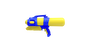 Marbueno Pistolet à eau multicolore 42 cm