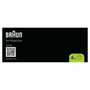 Braun CCR4 Cartouches de nettoyage pour station SmartCare, Pack de 4
