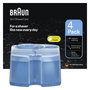 Braun Cartouche de nettoyage CCR4 pour station SmartCare - Pack de 4