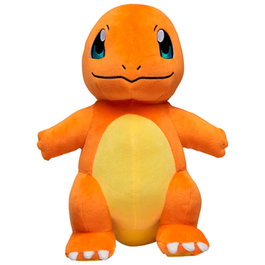 JAZWARES Peluche Pokémon Charmander 26 cm - Jouet en peluche