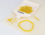 Innspiro Rocaille en verre aurora boreale jaune 3,8mm 120g