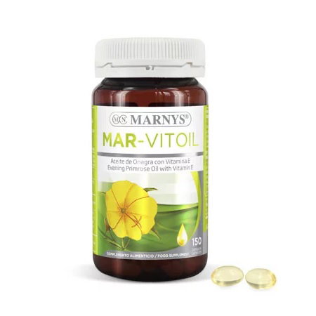 MARNYS Huile d'onagre Mar-Vitoil 500mg, 150 perles MARNYS Huile d'onagre Mar-Vitoil 500mg, 150 perles