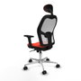 Piqueras y Crespo Chaise de Bureau 2D086N1 Orange Foncé