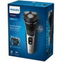 Philips Rasoir Électrique Série 3000 S3143/00 Noir et Argenté