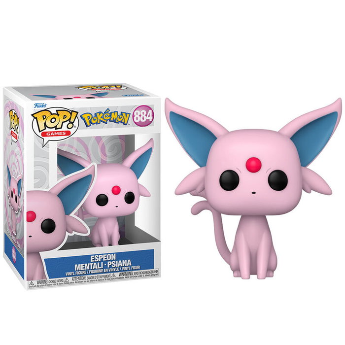Funko POP - Figurine Pokémon Espeon Vinyle 9 cm dans sa boîte cadeau avec fenêtre Funko POP - Figurine Pokémon Espeon Vinyle 9 cm dans sa boîte cadeau avec fenêtre