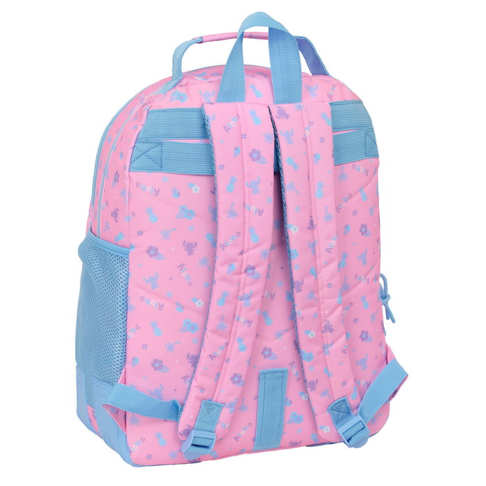 Cartable Lilo & Stitch Bright Rose 32 x 42 x 15 cm