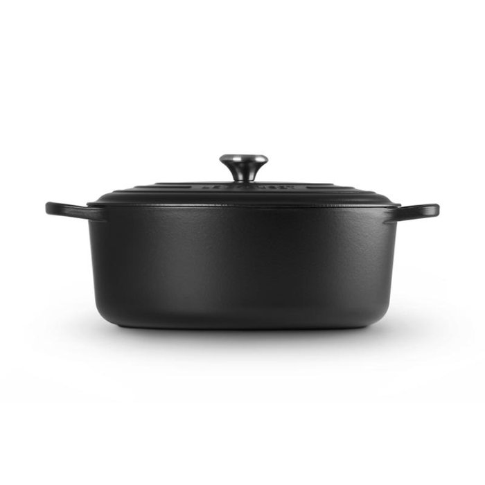 Le Creuset Signature Braisière ovale 35 cm noir (21178350000430) 8,9 L fonte émaillée