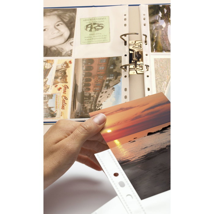 Herma Fotophan 10x15 Vertical 10 Feuilles Blanc/Transparent Herma Fotophan 10x15 Vertical 10 Feuilles Blanc/Transparent