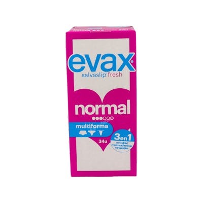 Evax Salva-Slip Fresh Multiform Normal 34 unités