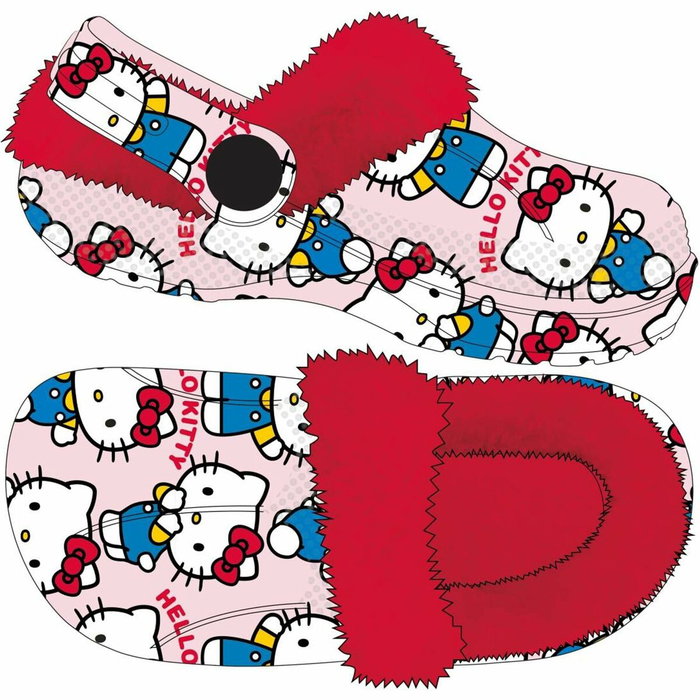 Chaussons Hello Kitty Rose