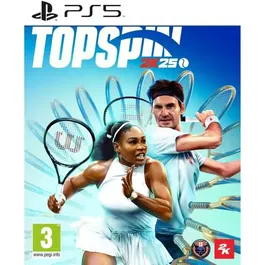 2K Games TopSpin 2K25 - Jeu vidéo PS5 Standard Édition - Tennis avec Roger Federer, Serena Williams, Grand Chelem, Solo et Multijoueur