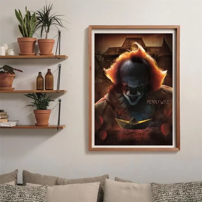 Clementoni Puzzle 1000 Pièces Compact, Dimensions 70 x 50 cm, avec Poster Inclus, Modèle Ça, pour Adultes et Cadeau