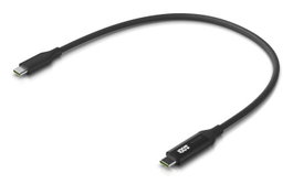 Ubiquiti Câble USB-C avec affichage de charge, 100W, noir/gris clair, 0,3 m