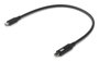 Ubiquiti Câble USB-C avec affichage de charge, 100W, noir/gris clair, 0,3 m