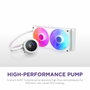NZXT Kraken Plus 240 RGB - Watercooling Blanc avec Écran LCD 1,54 pouces