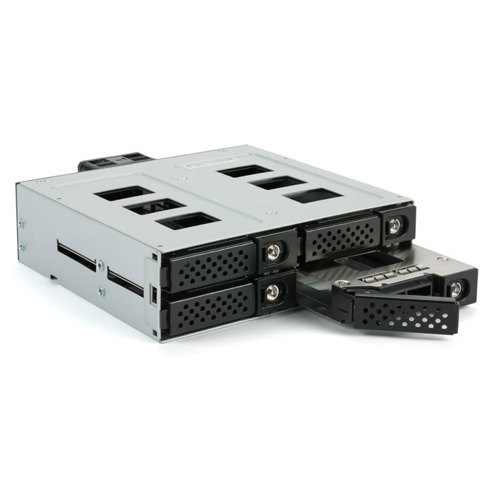 Fantec MR-SA1242-12G Backplane SAS/SATA pour 4x 2,5 pouces SSD/HDD Noir Fantec MR-SA1242-12G Backplane SAS/SATA pour 4x 2,5 pouces SSD/HDD Noir