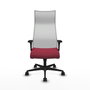 Piqueras y Crespo Chaise de Bureau Albacete Granate et Blanc