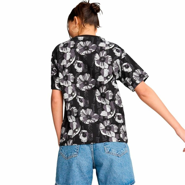 T-shirt à manches courtes femme Puma Essentials + Class Act Aop