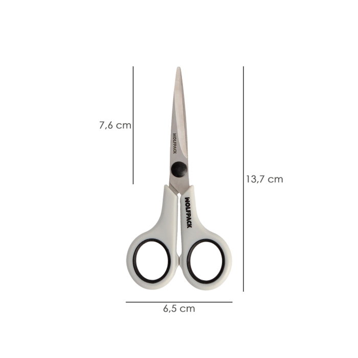 WOLFPACK LINEA PROFESIONAL Tijeras Multiuso Acero Inoxidable 5,5 / 140 mm