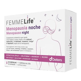 DEITERS Femmelife Menopause Noche 30 capsules