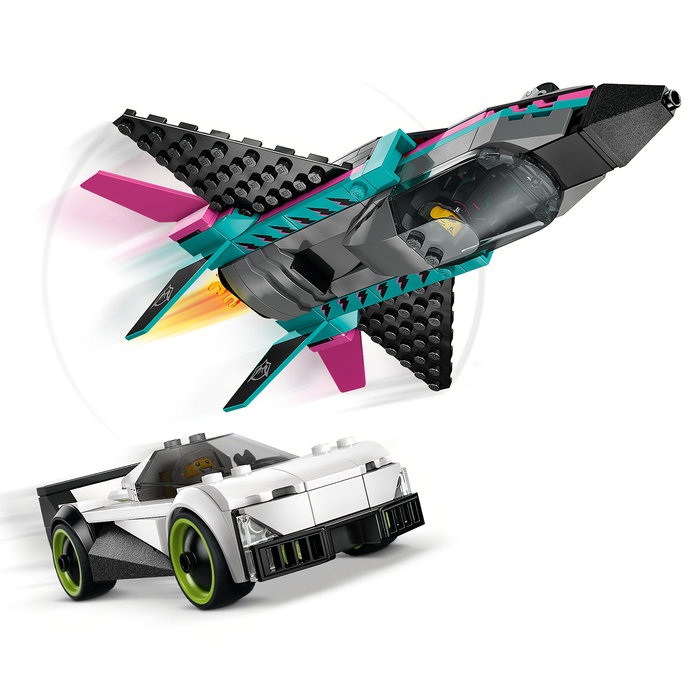 LEGO City 60489 Le Jet Contre la Voiture