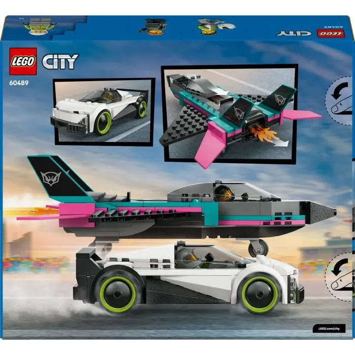 LEGO City 60489 Le Jet Contre la Voiture