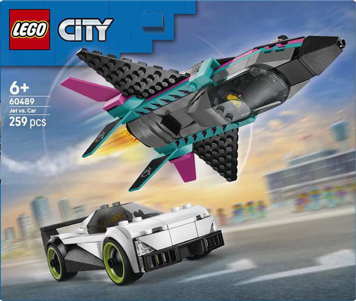 LEGO City 60489 Le Jet Contre la Voiture